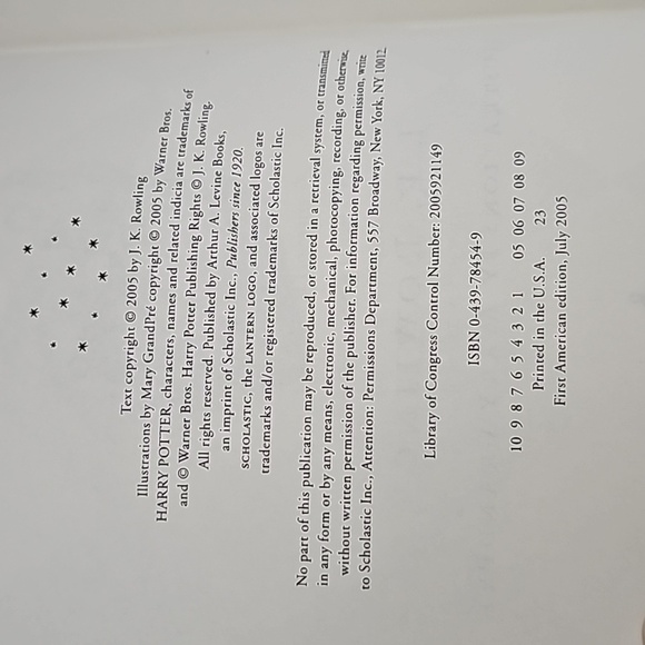 ❤️HARRY POTTER and the Half-Blood Prince J.K. Rowling First American Editi… - Picture 8 of 8